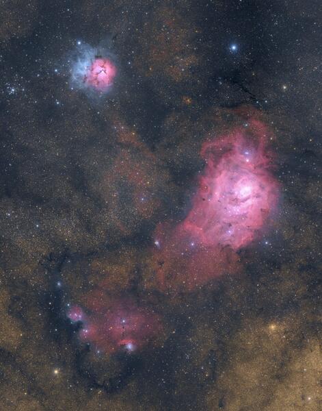 Lagoon Nebula (wide)